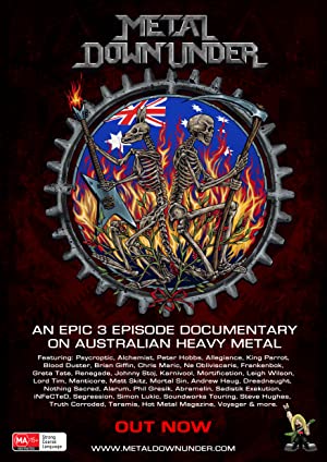 Metal Down Under (2014) starring Adam Agius on DVD on DVD